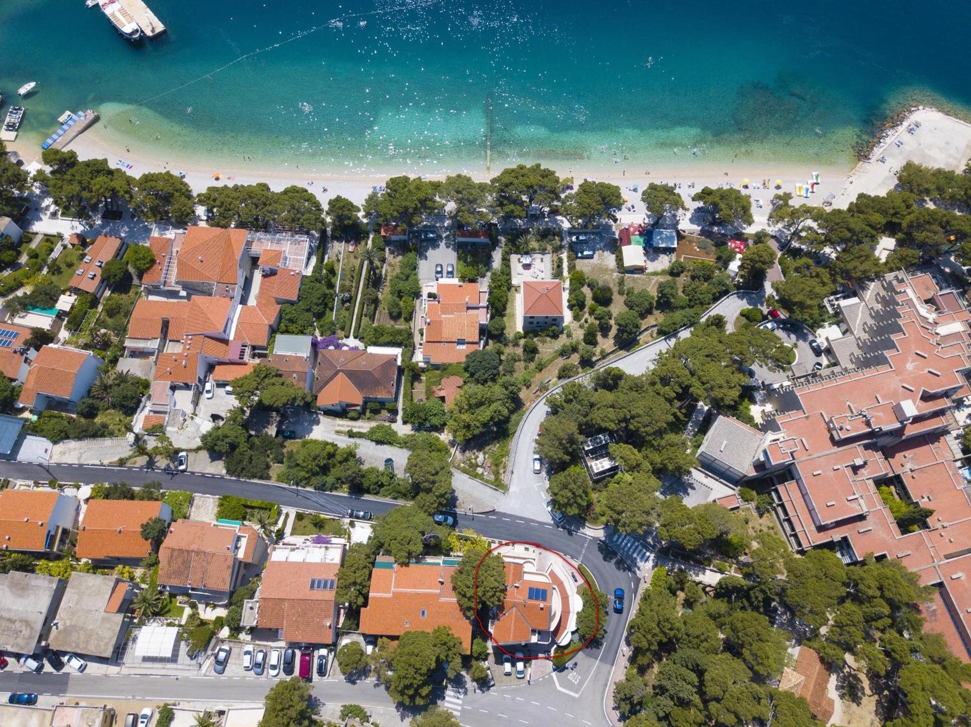 Villa Dalmatino Brela Luaran gambar